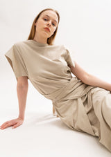 Wrap Over Jersey Dress | Emin & Paul Dress Emin + Paul