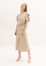 Wrap Over Jersey Dress | Emin & Paul Dress Emin + Paul