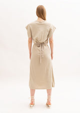 Wrap Over Jersey Dress | Emin & Paul Dress Emin + Paul