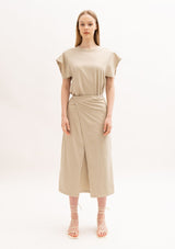 Wrap Over Jersey Dress | Emin & Paul Dress Emin + Paul