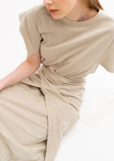 Wrap Over Jersey Dress | Emin & Paul Dress Emin + Paul