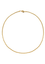 Delicate Rope Chain Necklace | Weathered Penny Necklace A Weathered Penny
