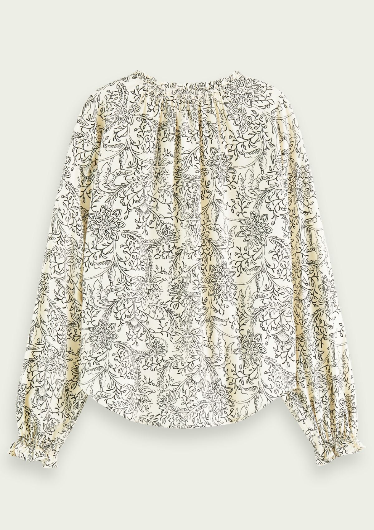 Easy Monochrome Blouse | Scotch & Soda Blouse Scotch & Soda