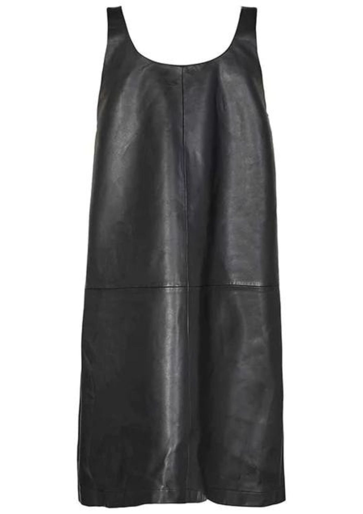 Leather Mini Pinafore Dress | Globa 26 | Levete Room Dress Levete Room