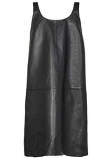 Leather Mini Pinafore Dress | Globa 26 | Levete Room Dress Levete Room
