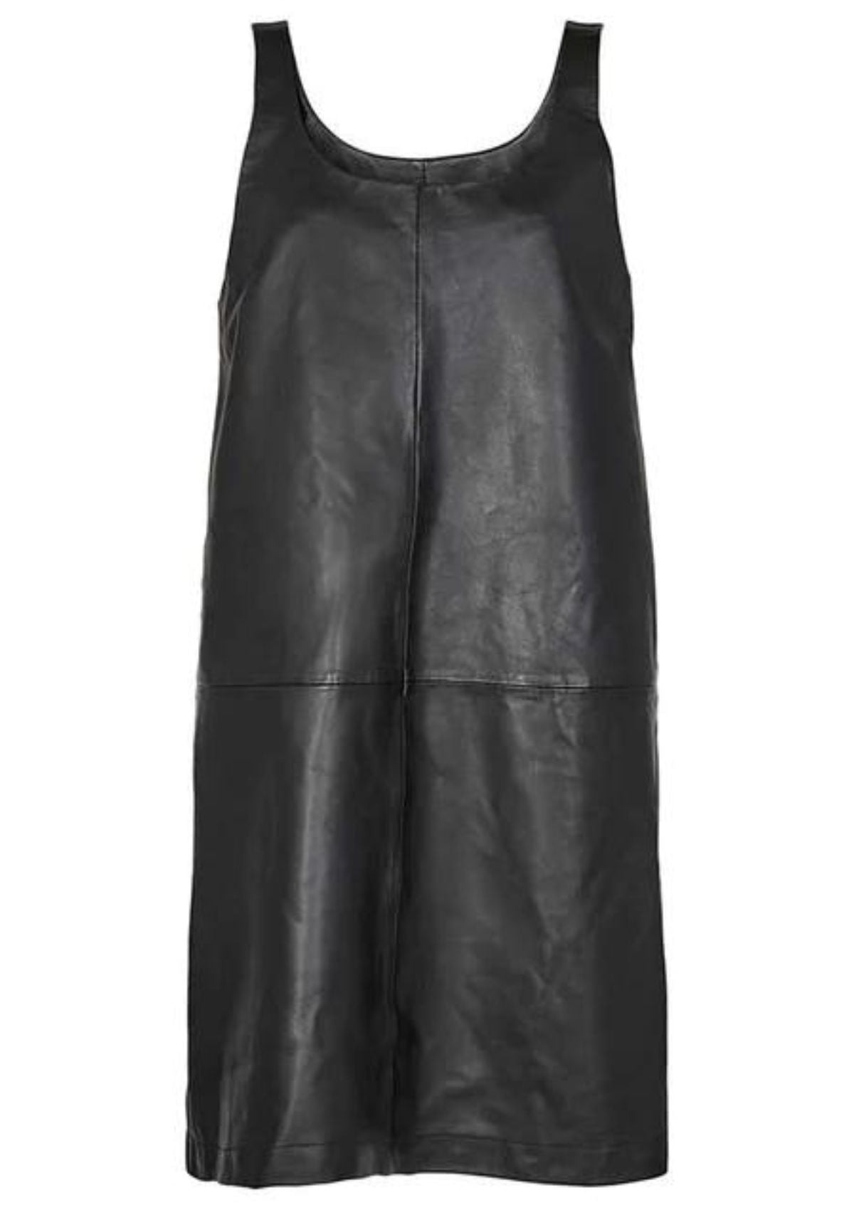 Leather Mini Pinafore Dress | Globa 26 | Levete Room Dress Levete Room