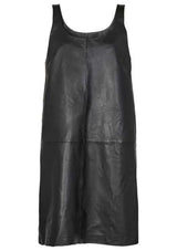 Leather Mini Pinafore Dress | Globa 26 | Levete Room Dress Levete Room
