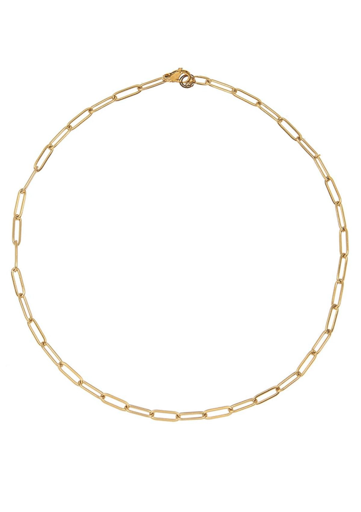 Cable Chain Necklace | Weathered Penny Necklace A Weathered Penny