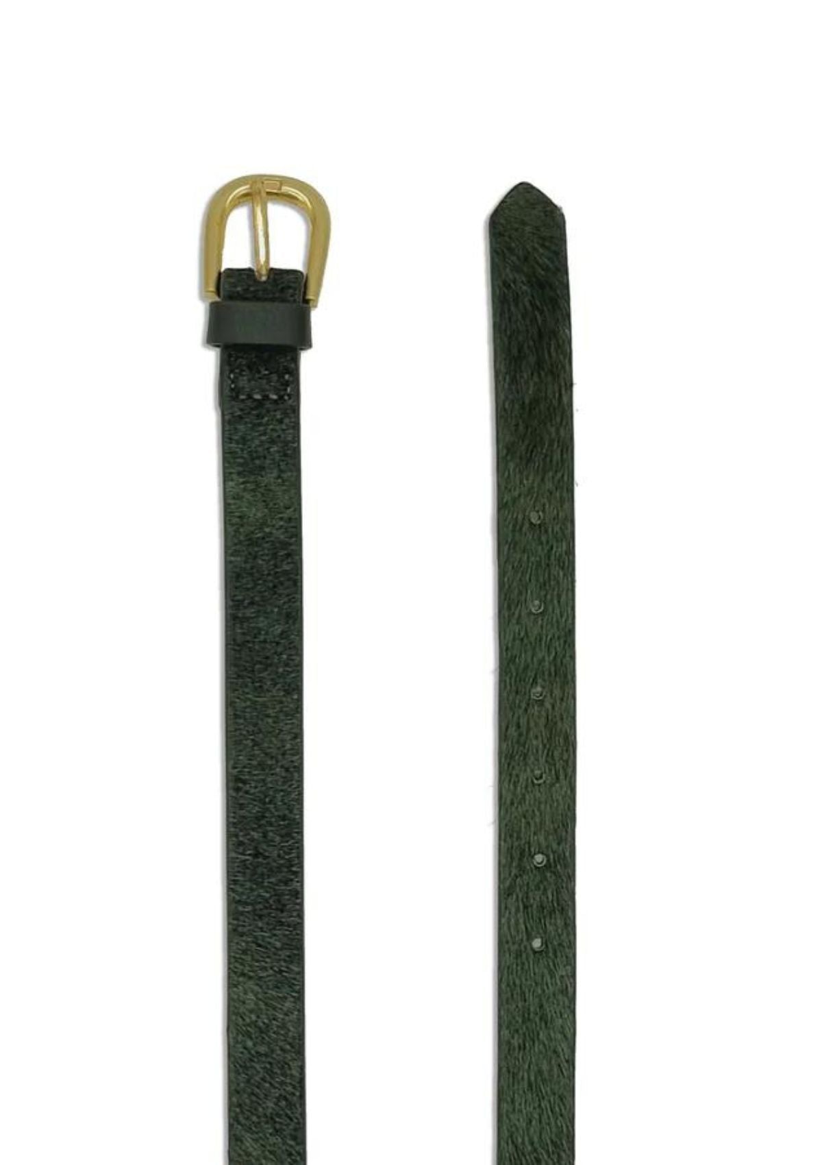 Melena Dark Green Leather Belt | Nooki Design Belt Nooki