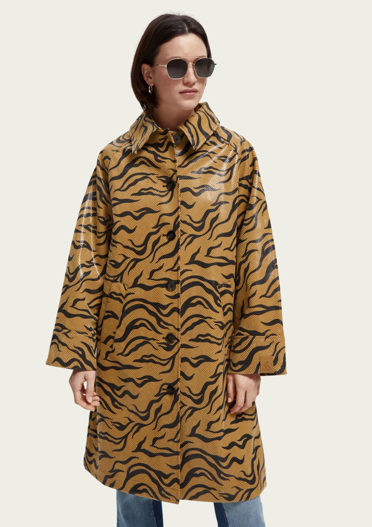 Printed Raincoat | Scotch & Soda Coat Scotch & Soda