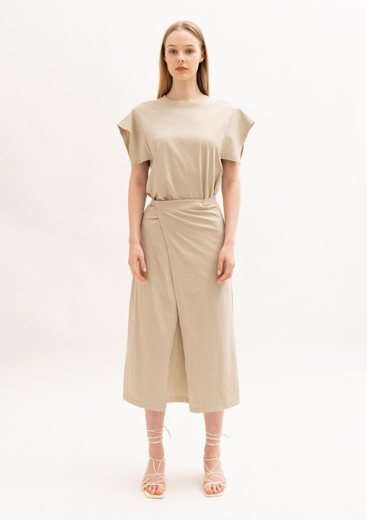 Wrap Over Jersey Dress | Emin & Paul Dress Emin + Paul