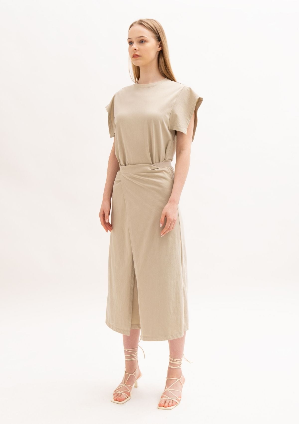 Wrap Over Jersey Dress | Emin & Paul Dress Emin + Paul