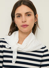 Striped Organic Fine Cotton Top | Yerse