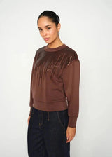 Neve O-LS Glam Sweatshirt | Mos Mosh Sweater MOS MOSH