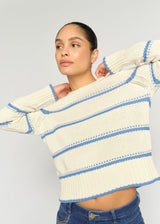 Rola Bine Stripe Crewneck | Mos Mosh Jumper MOS MOSH