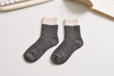 Women's Striped Cotton Socks - Soft, Breathable & Stylish