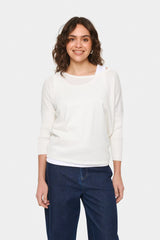 MilaSZ R-Neck Pullover | Saint Tropez