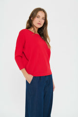 MilaSZ R-Neck Pullover | Saint Tropez