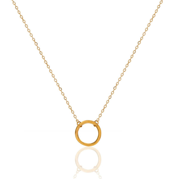 Gold Sculptured Zola Chain A Weathered Penny Jewellery