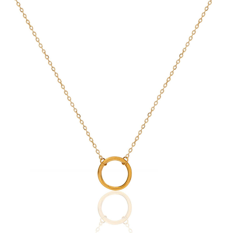 Gold Sculptured Zola Chain A Weathered Penny Jewellery