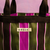 Everywhere Bag | Brown/ Olive/ Pink