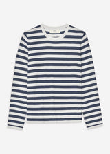 Striped Organic Fine Cotton Top | Yerse