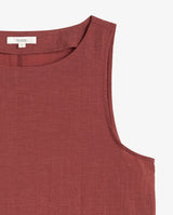 Bateaux Neck Sleeveless Top | 44881 | Yerse