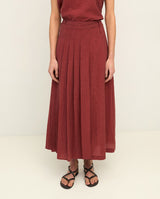 Double Layer Midi Skirt | 44889 | Yerse