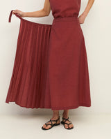 Double Layer Midi Skirt | 44889 | Yerse