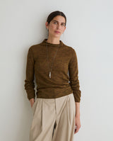 Fine Funnel Neck Knit | 45545 | Yerse
