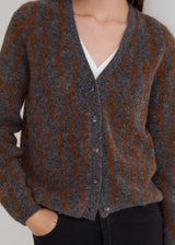 Cardigan Jacquard Animal | 45565 | Yerse