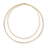 Delicate Layered Chain | A Weathered Penny