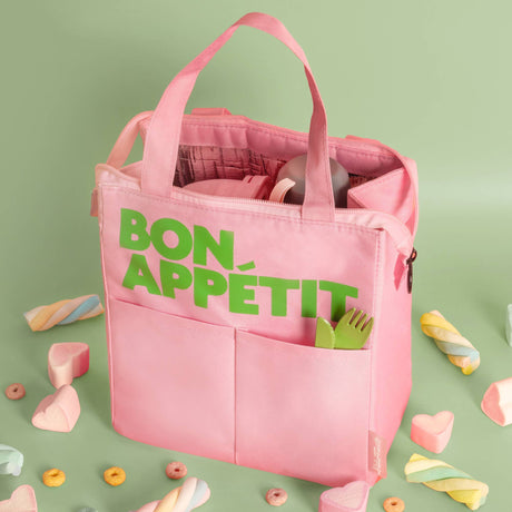 Helio Ferretti Bon Appetit Lunch Bag - Pink Oli Olsen