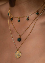 MOHICA RAW EMERALD NECKLACE Formation Co. Jewellery