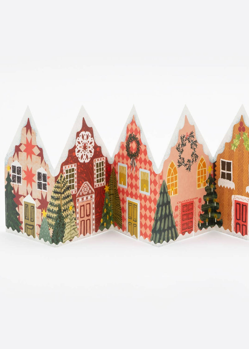 Christmas Houses Concertina Hadley