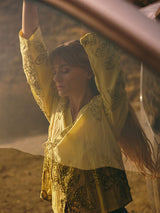 Charming Bond Blouse | Pampas | Heyanno