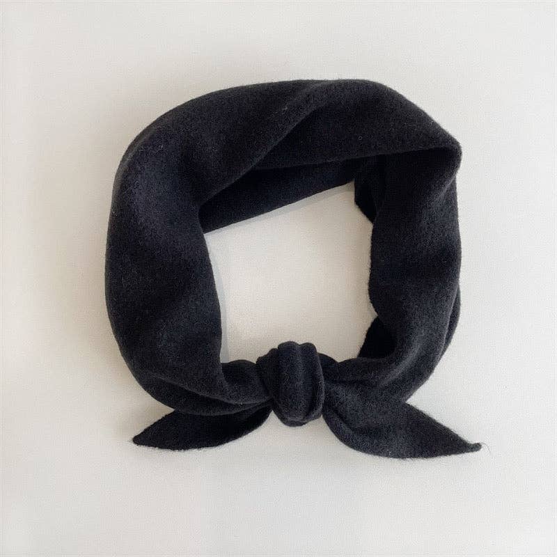 FUZZY WOOL CRAVAT SCARF - neutral Billy Bamboo