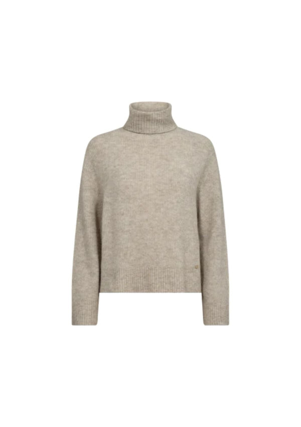 Andy Thora Rollneck Knit | Feather Grey | Mos Mosh Jumper MOS MOSH