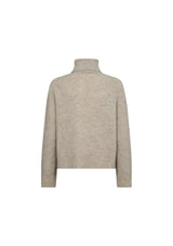 Andy Thora Rollneck Knit | Feather Grey | Mos Mosh Jumper MOS MOSH