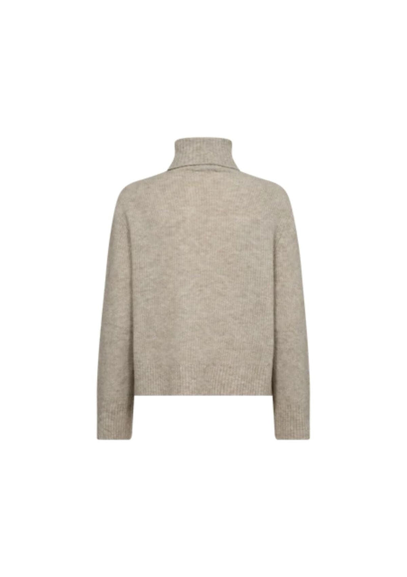 Andy Thora Rollneck Knit | Feather Grey | Mos Mosh Jumper MOS MOSH