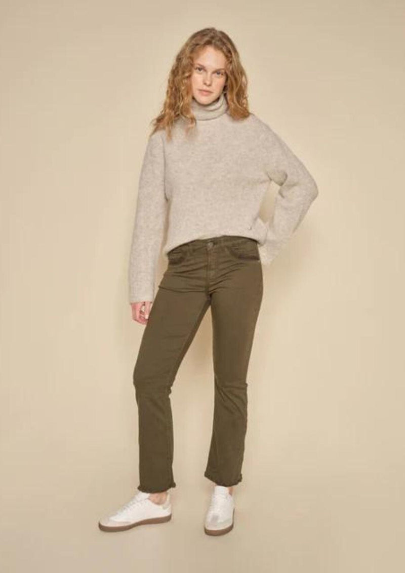 Andy Thora Rollneck Knit | Feather Grey | Mos Mosh Jumper MOS MOSH