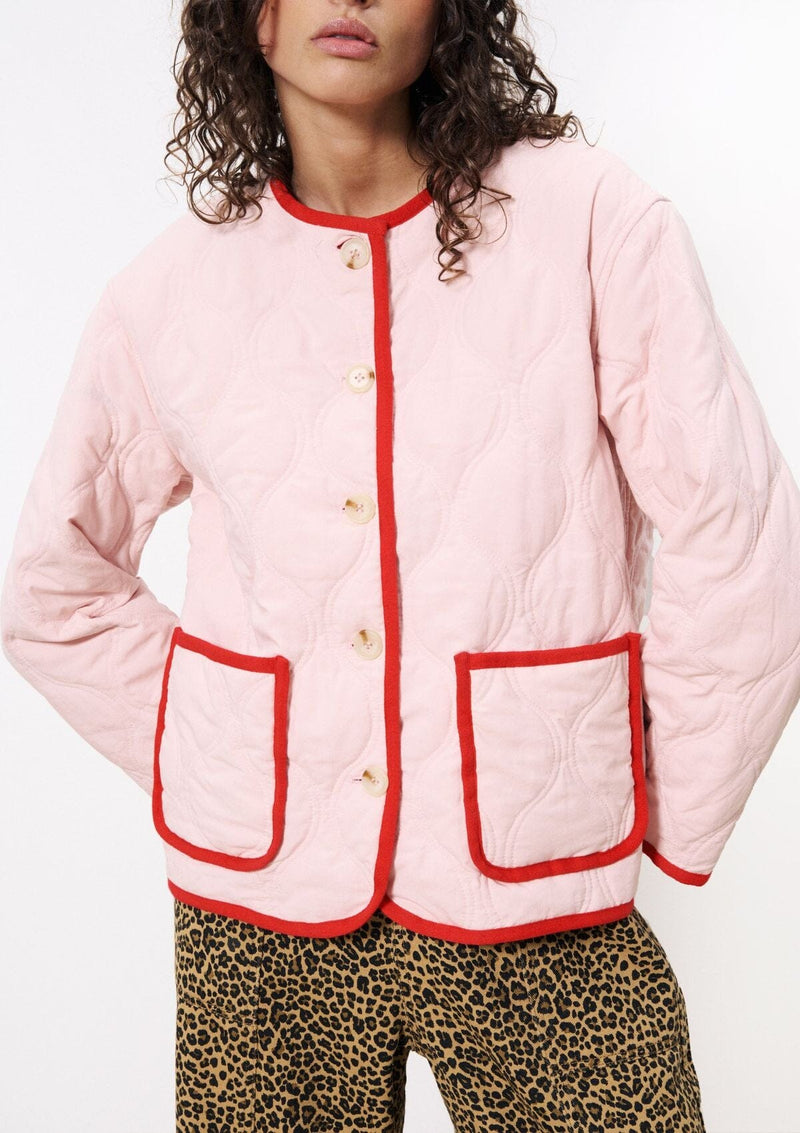 ALEZIA RED REVERSIBLE JACKET | FRNCH Jacket FRNCH