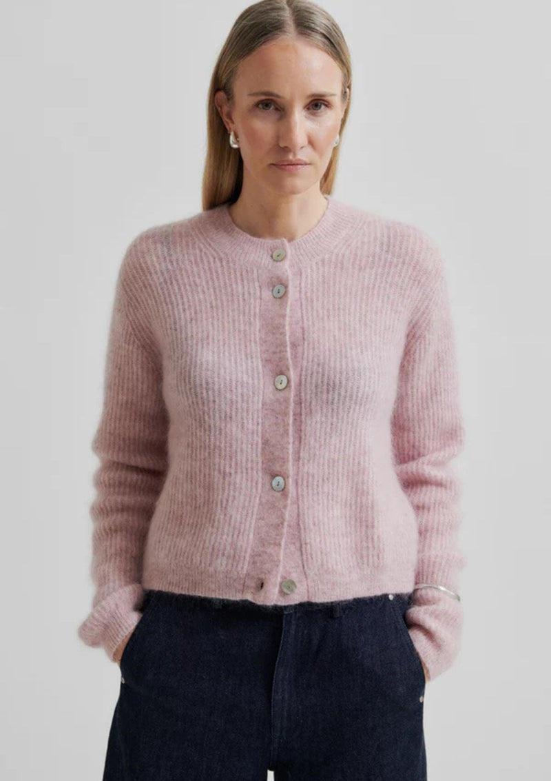 Andrea Knit Rib Cardigan | Second Female Cardigan Second Female