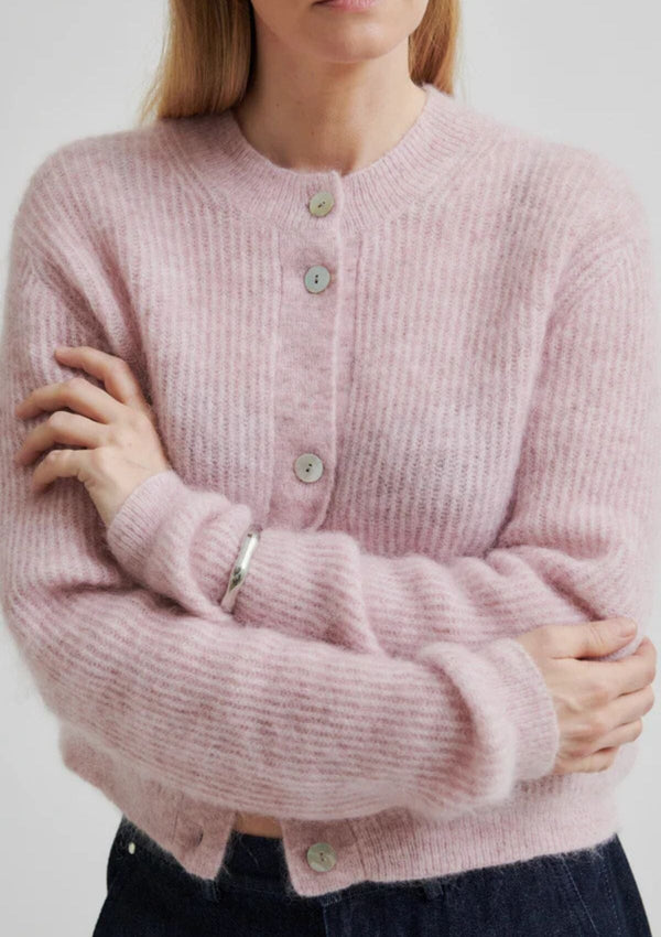 Andrea Knit Rib Cardigan | Second Female Cardigan Second Female