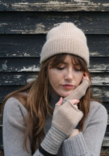 Angora Fingerless Mittens in Fossil Colours | Quinton + Chadwick Fingerless Mittens Quinton + Chadwick