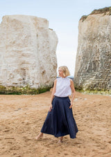 Audrey Midi Skirt | Chalk Skirt Chalk