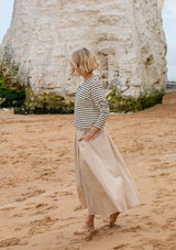 Audrey Midi Skirt | Chalk Skirt Chalk