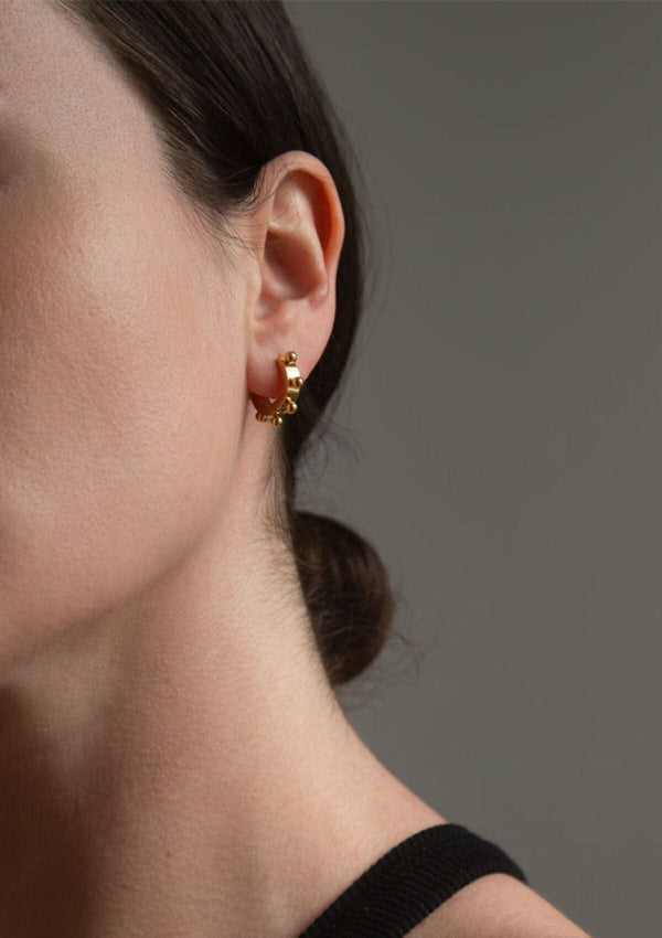 Bessie Hoops | A Weathered Penny Earrings A Weathered Penny