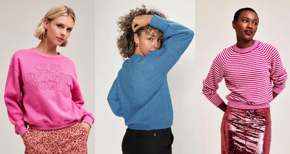 Bright knits and jumpers