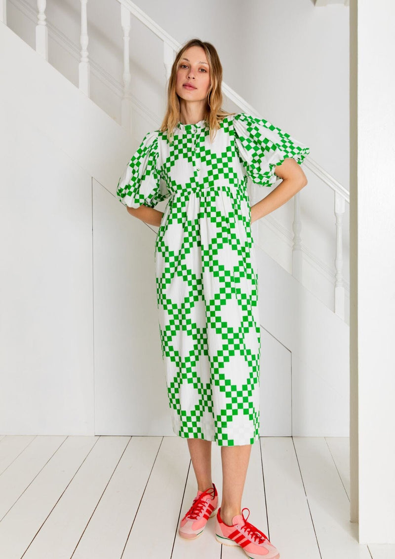 Briony Dress | Apple Green | Bonte Dress Bonte